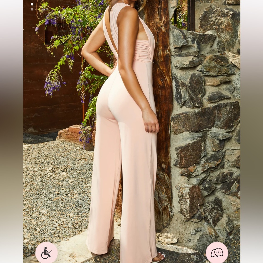 Ivory Jumpsuit - Picture 2 of 3